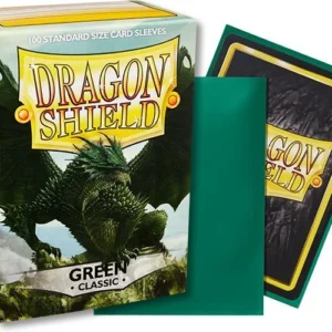 Sleeves Dragon Shield Green Classic
