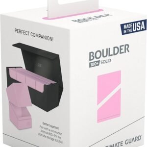Deck Box Ultimate Guard SOLID 100+.- PINK