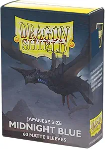 Sleeves Dragon Shield Japanese Size Midnight Matte
